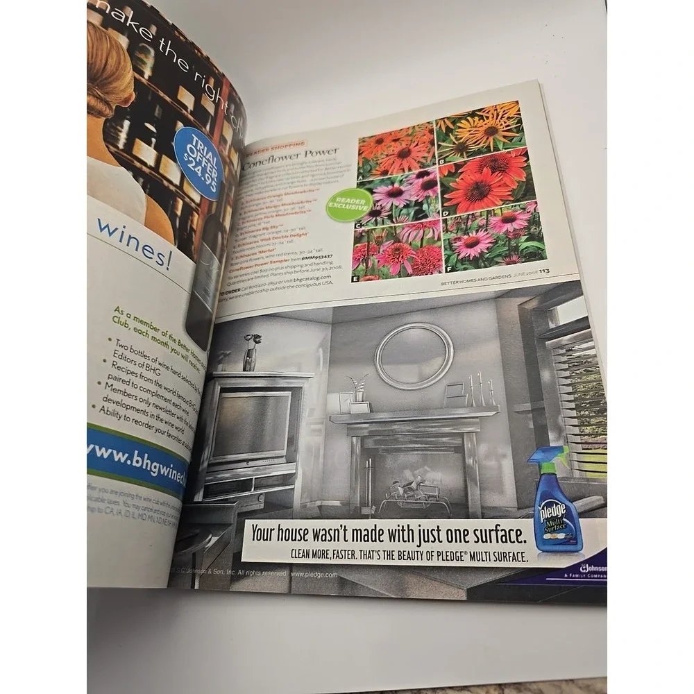 Better Homes and Gardens Magazine June 2008‎ Issue Easy Summer Living